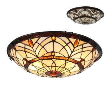 Prezent TIFFANY CEILING 1712 Plafondlamp 3x40W/E27 IP20