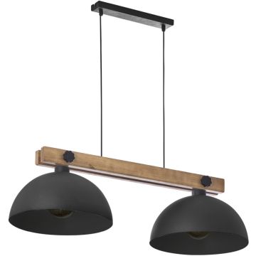 TK Lighting OSLO 1706 Hanglamp 2x60W/E27