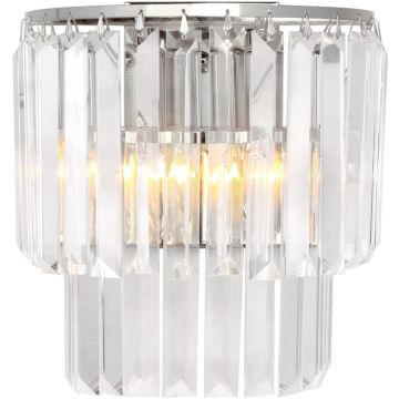 Zuma Line AMEDEO 17106/2W-CHR Wandlamp 2x40W/E14