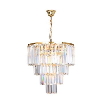 Zuma Line AMEDEO 17106/4+1-GLD Hanglamp 5x40W/E14