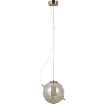 Italux Nola PND-34366-HBR-AMB Hanglamp 1x12W/LED 3000K 1020lm IP20