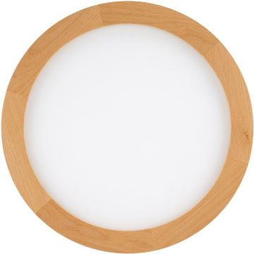 TK Lighting AQUA WOOD 18004 Plafondlamp 1x4W/LED 3000K, 4000K, 6500K 2565lm IP54