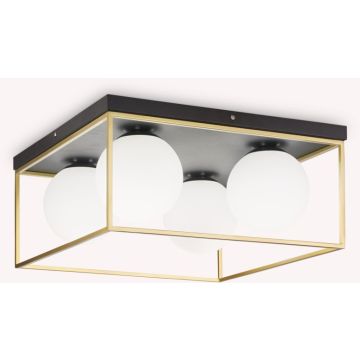 Ideal Lux LINGOTTO 198156 Plafondlamp 4x28W/E14 ip20