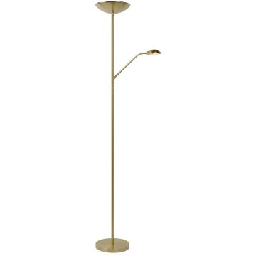 Lucide ZENITH 19791/24/02 Staande lamp 2x20w/led 3000k 1600lm+320lm ip20