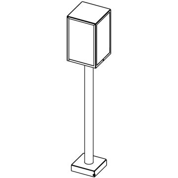Norlys LOFOTEN 1946BC Vloerlamp 1x11W/E27 IP44