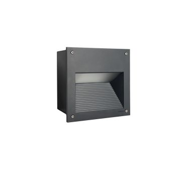 Norlys NAMSOS 1930GR Inbouwtraplamp 1x6.9W/LED 3000K 890LM IP65