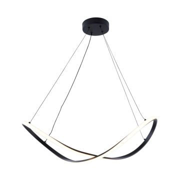 Zuma Line ERDA 19600P-BK Hanglamp 1x45W/LED 3000K|4000K|6000K 2100lm IP20