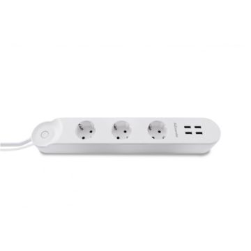 AZzardo WIFI POWER STRIP+USB 32A AZ3477 Stopcontact