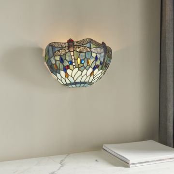 Endon DRAGONFLY BLUE 64102 Wandlamp 1x40W/E14 IP20