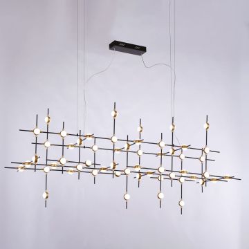 Italux PROVENZA MD18001067-55A BG Hanglamp 55x132W/LED 3000K IP20