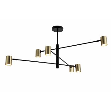 Zuma Line PEDRO PEN4104-6GD+BK Plafondlamp ip20