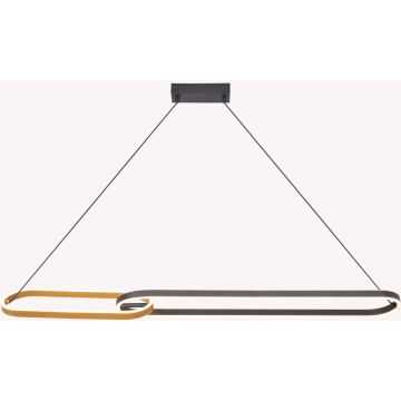 Zuma Line RAVON P241145502A Hanglamp 2x40W/LED 3000k 2200lm ip20