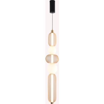 Zuma Line SAAR MD2596-5A-3BGT Hanglamp 1x27W/LED 3000-5700k 3200lm ip20