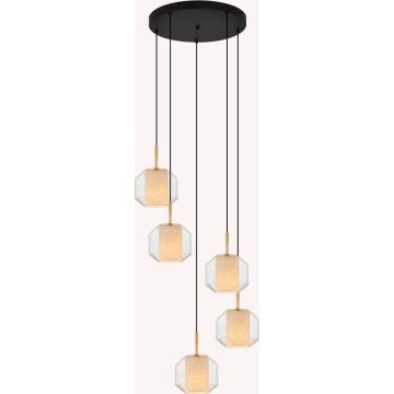 Zuma Line SOLIX DU32201A/5L Hanglamp 5x25W/E27 ip20