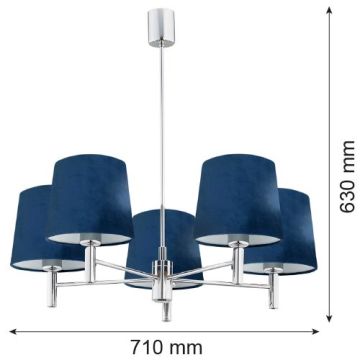 Argon BOLZANO 2074 Kroonluchter 5x15W/E27 IP20