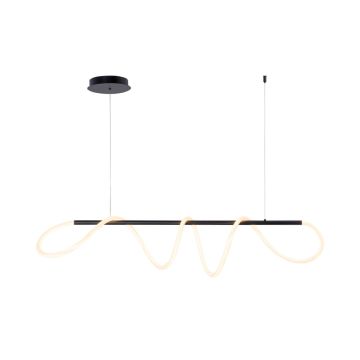 Zuma Line BALBO 20006PM-BK Hanglamp 1x45W/LED 3000K|4000K|6000K 3200lm IP20