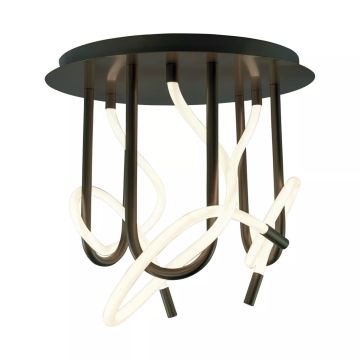 Zuma Line BALBO 2023573-BK Plafondlamp 1x45W/LED 3000K|4000K|6000K 3830lm IP20