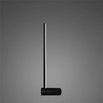 Altavola Design Linea No.1 LA089/W2_60_3k_10W_black Wandlamp 1x10W/LED 3000K 600lm IP20