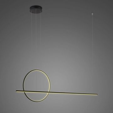 Altavola Design Linea No.2 LA087/PX120_40_3k_39W_black Hanglamp 2x39W/LED 3000K 2350lm IP44