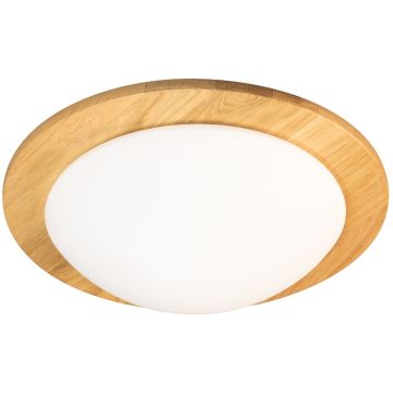 Fischer&Honsel SHINE-WOOD 21489 Plafondlamp 2x40w/e27 ip20