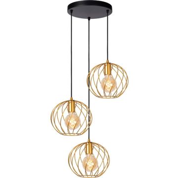 Lucide DANZA 21428/13/02 Hanglamp 3x40w/e27 ip20