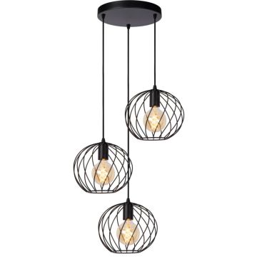 Lucide DANZA 21428/13/30 Hanglamp 3x40w/e27 ip20