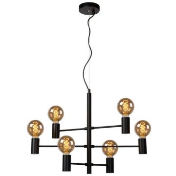Lucide LEANNE 21421/06/30 Hanglamp 6x60w/e27 ip20
