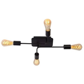 Lucide LESTER 21118/04/30 Plafondlamp 4x60w/e27 ip20