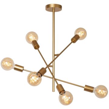 Lucide LESTER 21119/06/02 Plafondlamp 6x40w/e27 ip20