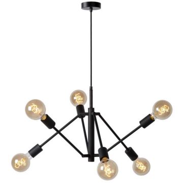 Lucide LESTER 21424/06/30 Hanglamp 6x40w/e27 ip20