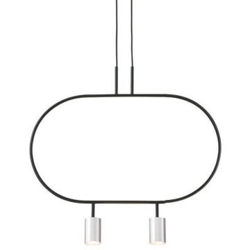 Altavola Design Luna LPL337-SL Hanglamp 2x3W/LED 3000K 480lm IP20