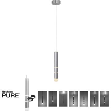 Paul Neuhaus PURE-VEGA 2211-95 Hanglamp 4x12W/LED 3000k 1010lm ip20