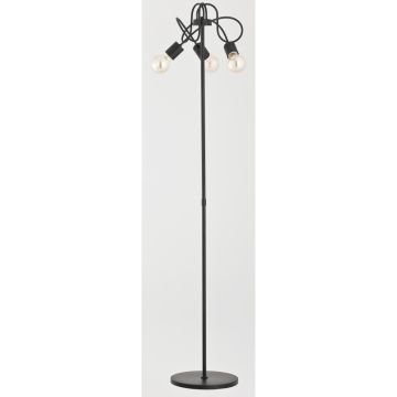 Alfa TANGO BLACK 23179 Staande lamp 3x60W/E27