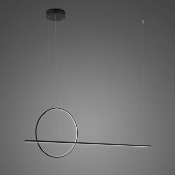 Altavola Design Linea No.2 LA087/PX120_40_4k_39W_black Hanglamp 2x39W/LED 4000K 1800lm IP44