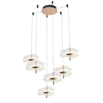 Altavola Design Mariposa LA102/CO6 Hanglamp 6x36W/LED 3000K 2160lm IP20