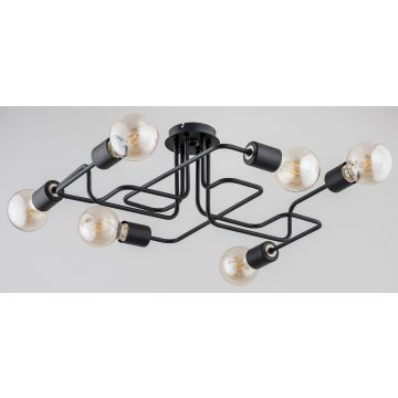 Alfa HOOK 24746 Plafondlamp 6x60W/E27