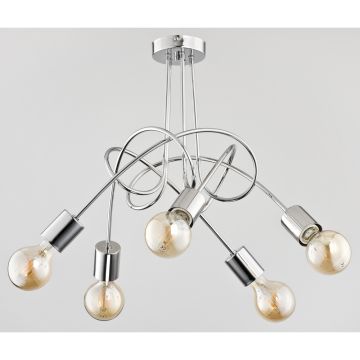 Alfa TANGO CHROME 24465 Plafondlamp 5x60W/E27