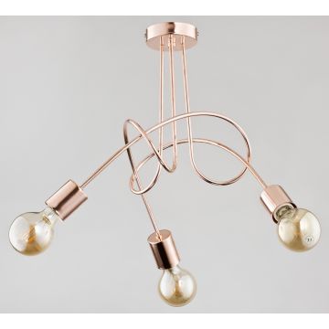 Alfa TANGO COPPER 24323 Plafondlamp 3x60W/E27