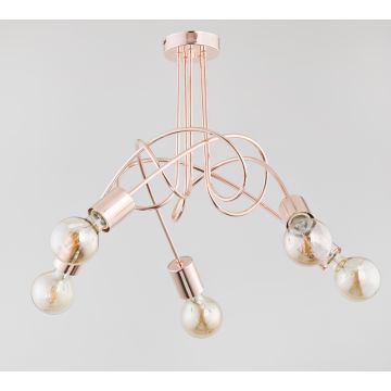 Alfa TANGO COPPER 24325 Plafondlamp 5x60W/E27