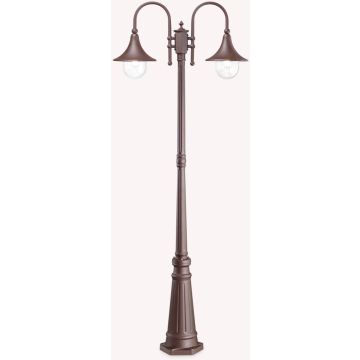 Ideal Lux CIMA 246840 Straatlantaarn 2x52W/E27 ip43