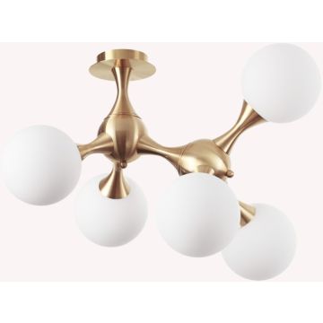 Ideal Lux NODI 241050 Plafondlamp 5x28W/E14 ip20