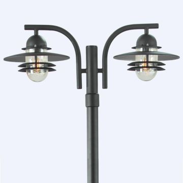Norlys OSLO 242B Straatlantaarn 1x9W/E27 IP54