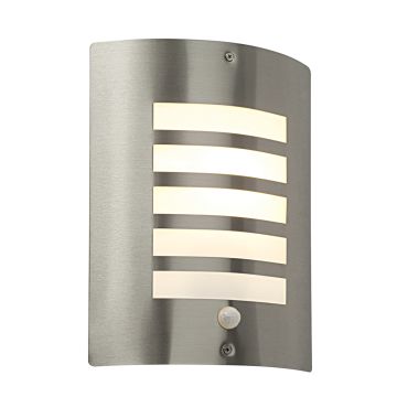 Endon BIANCO PIR ST031FPIR Wandlamp 60W/E27 IP44