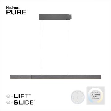 Paul Neuhaus PURE-MOTO-RISE 2545-15 Hanglamp 3x13W/LED 2700-5000k 1900lm ip20