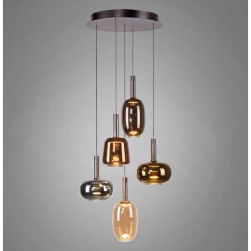 Paul Neuhaus IRIDES 2682-70 Hanglamp 5x9W/LED 3000K 610lm IP20