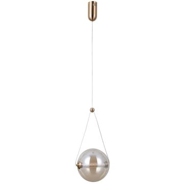 Italux Rastia PND-34361-M-HBR-AMB Hanglamp 1x9W/LED 3000K 825lm IP20
