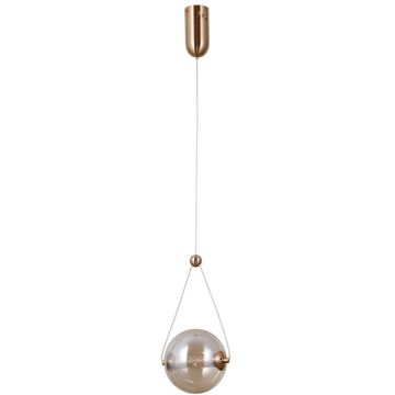 Italux Rastia PND-34361-S-HBR-AMB Hanglamp 1x6W/LED 3000K 550lm IP20