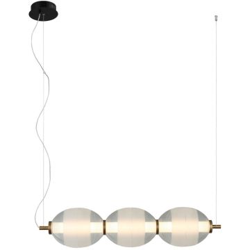 Italux Rinot PND-45372-3-WH-CL Hanglamp 1x22W/LED 3000K 1200lm IP20