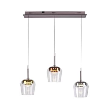 Paul Neuhaus Q-KON 2742-70 Hanglamp 3x9W/LED 2700K-5000K 600lm IP20