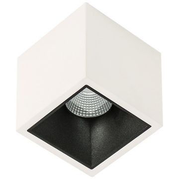 Italux Alden White Black Deep 3000K SLC78001/18W 3000K WH+BL Opbouwspot 1x18W/LED 3000K 1410lm IP20